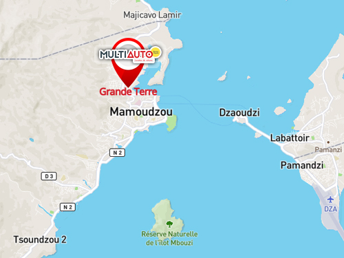 Location de voitures à Mayotte Grande Terre