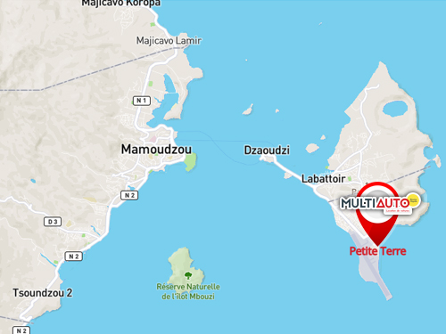 Location de voitures à Mayotte Petite Terre